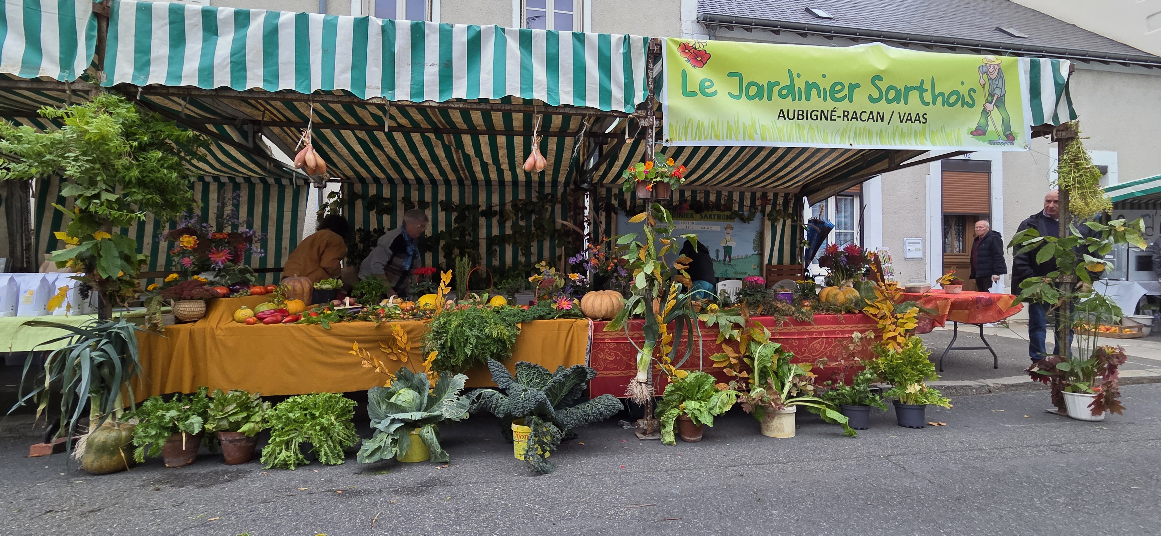 Stand du Jardinier Sarthois - Section Aubigné-Racan / Vaas